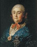 Antropov, Aleksei Portrait of A.M France oil painting artist